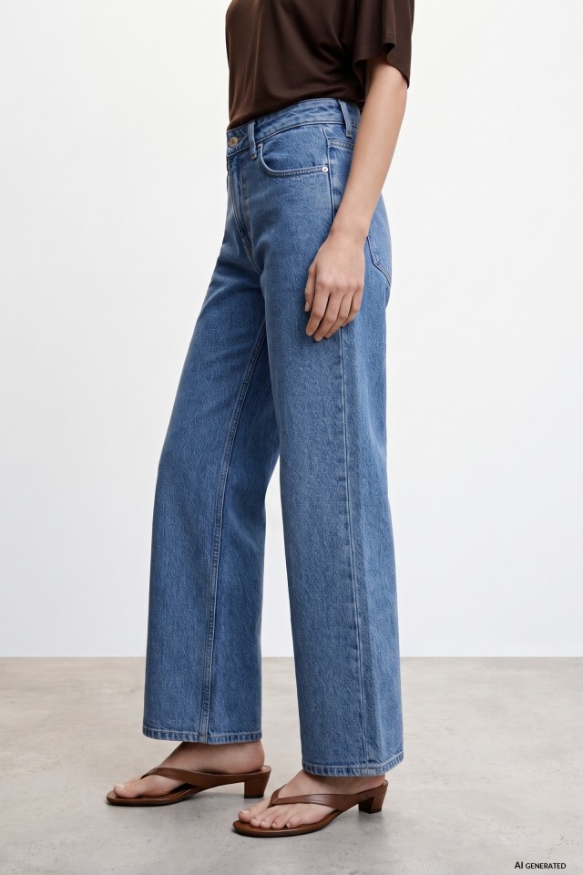 Blue Culotte Jeans Blue Culotte Jeans