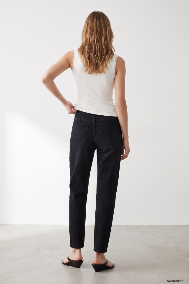 Black Mom Comfort Jeans Black Mom Comfort Jeans