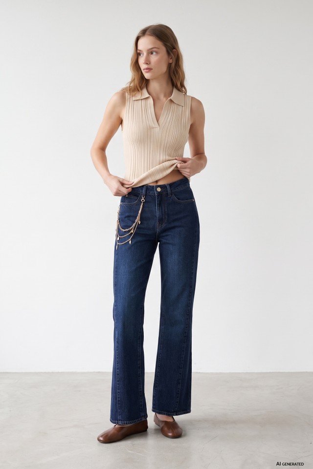 Dark Flare Jeans Vibe Dark Flare Jeans Vibe
