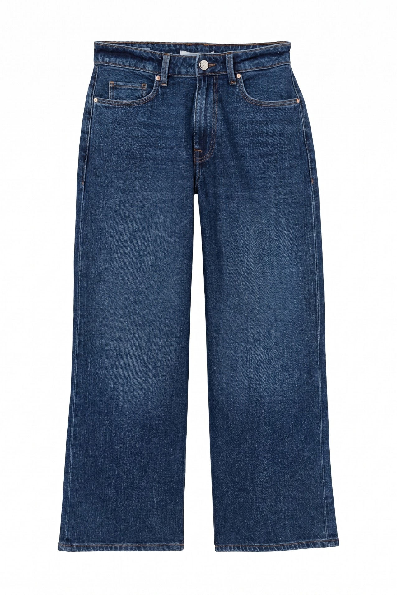 Wide Leg Culotte Jeans