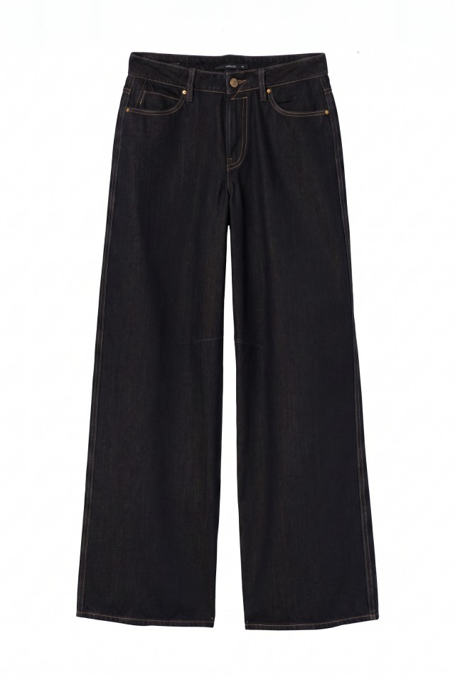 Wide Leg Dark Jeans Wide Leg Dark Jeans