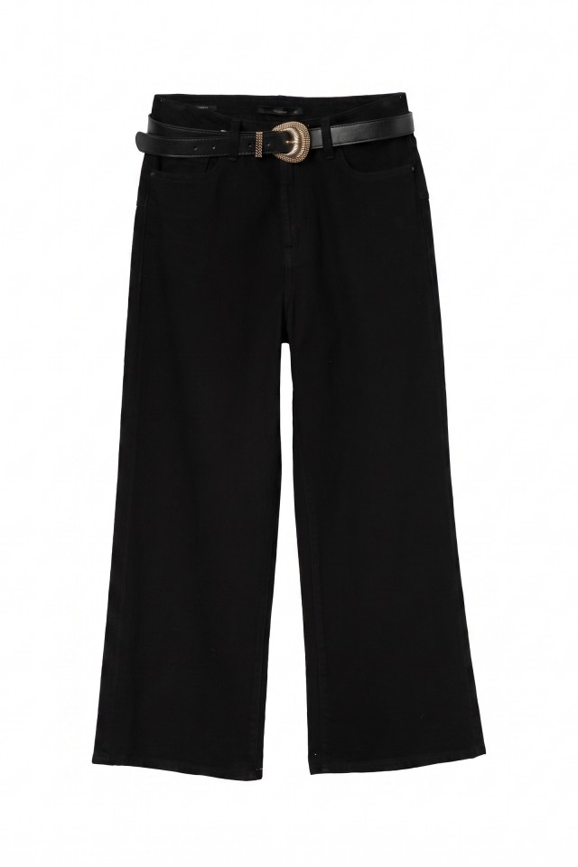 Black Culotte Jeans Black Culotte Jeans