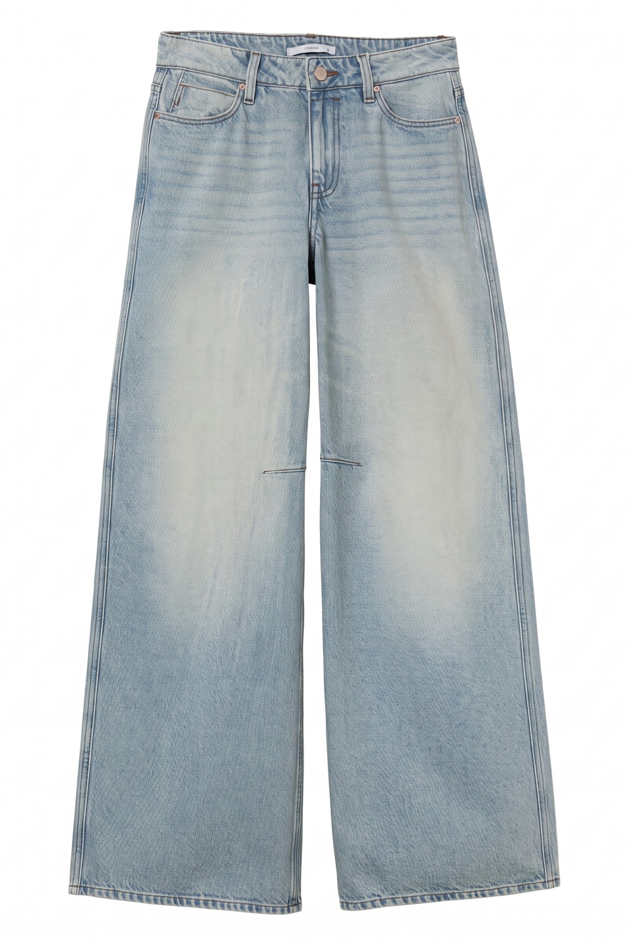 Wide Leg Denim Jeans