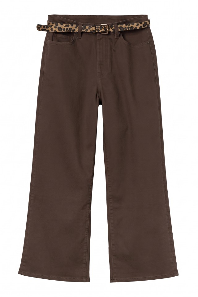 Brown Culotte Jeans Brown Culotte Jeans