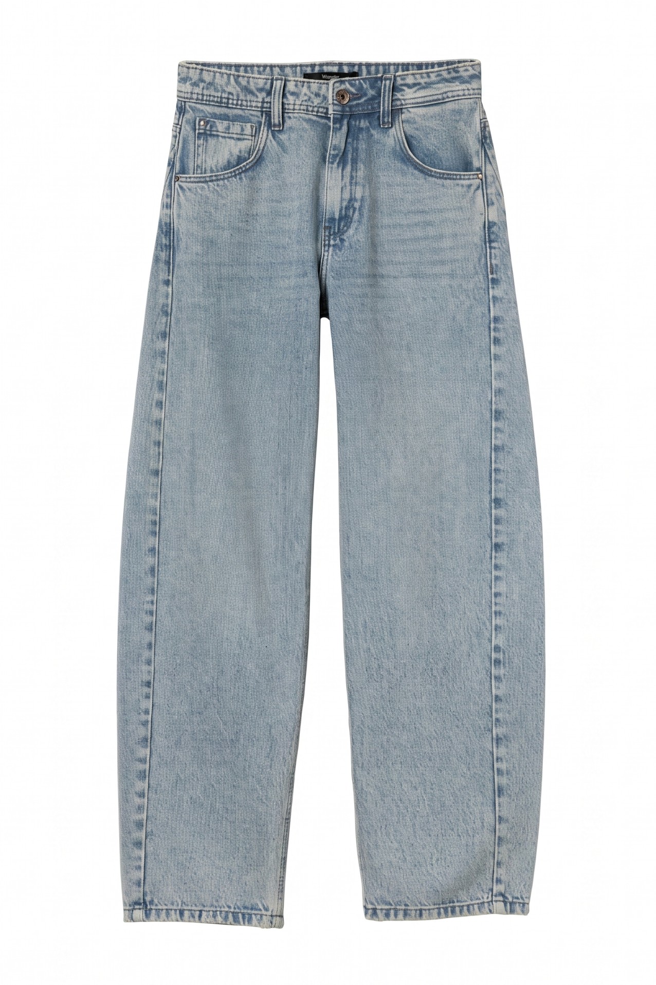 Light Blue Barrel Jeans