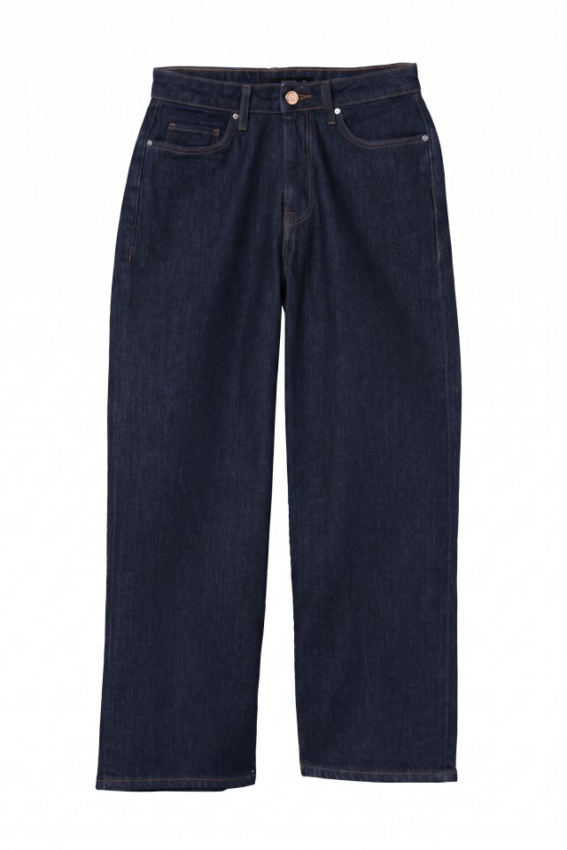 Dark Blue Culotte Jeans Dark Blue Culotte Jeans
