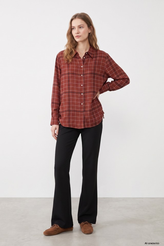 Black Flare Trousers