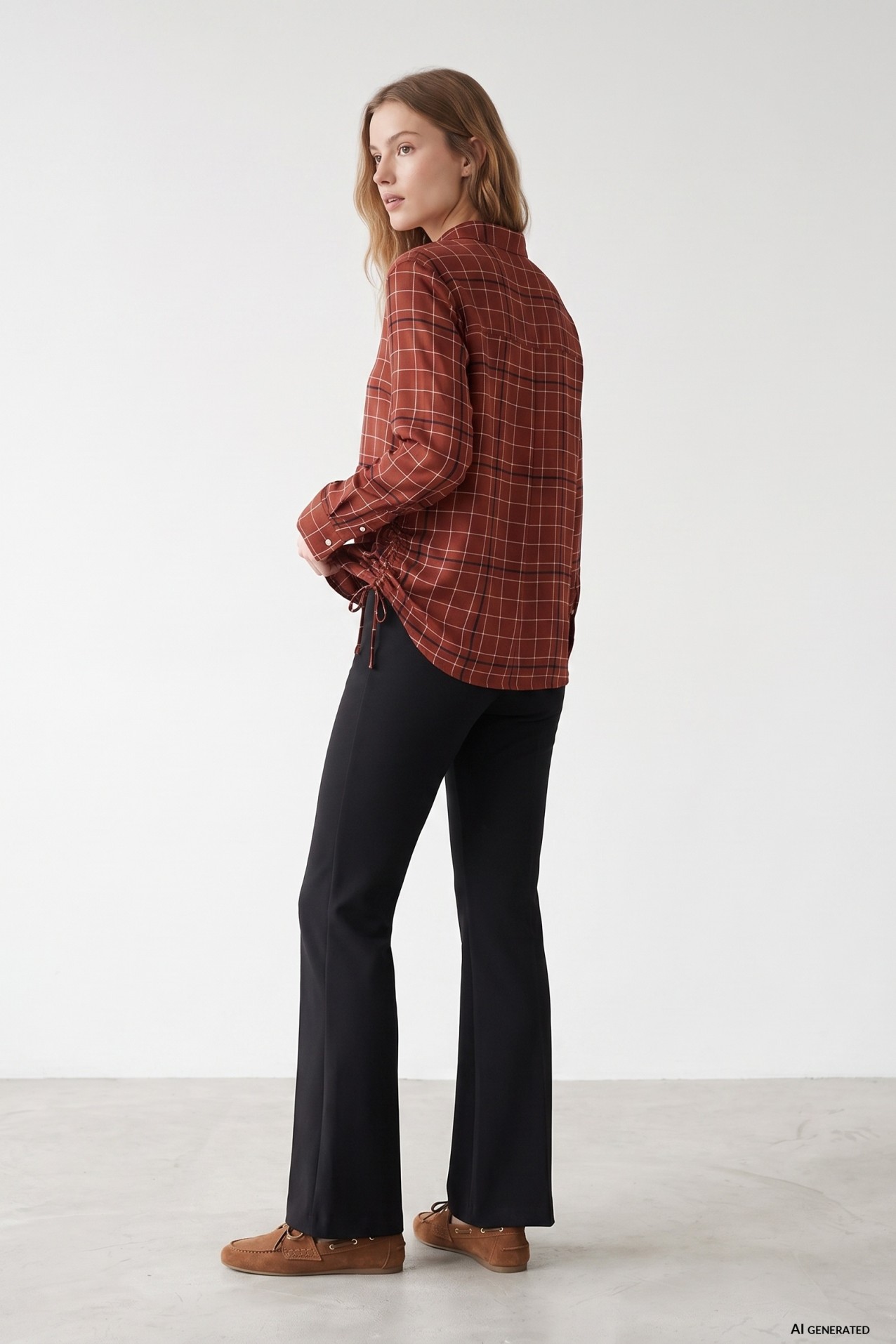 Black Flare Trousers