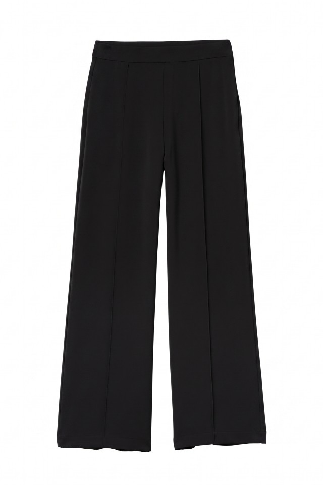 Black Wide Leg Trousers Black Wide Leg Trousers
