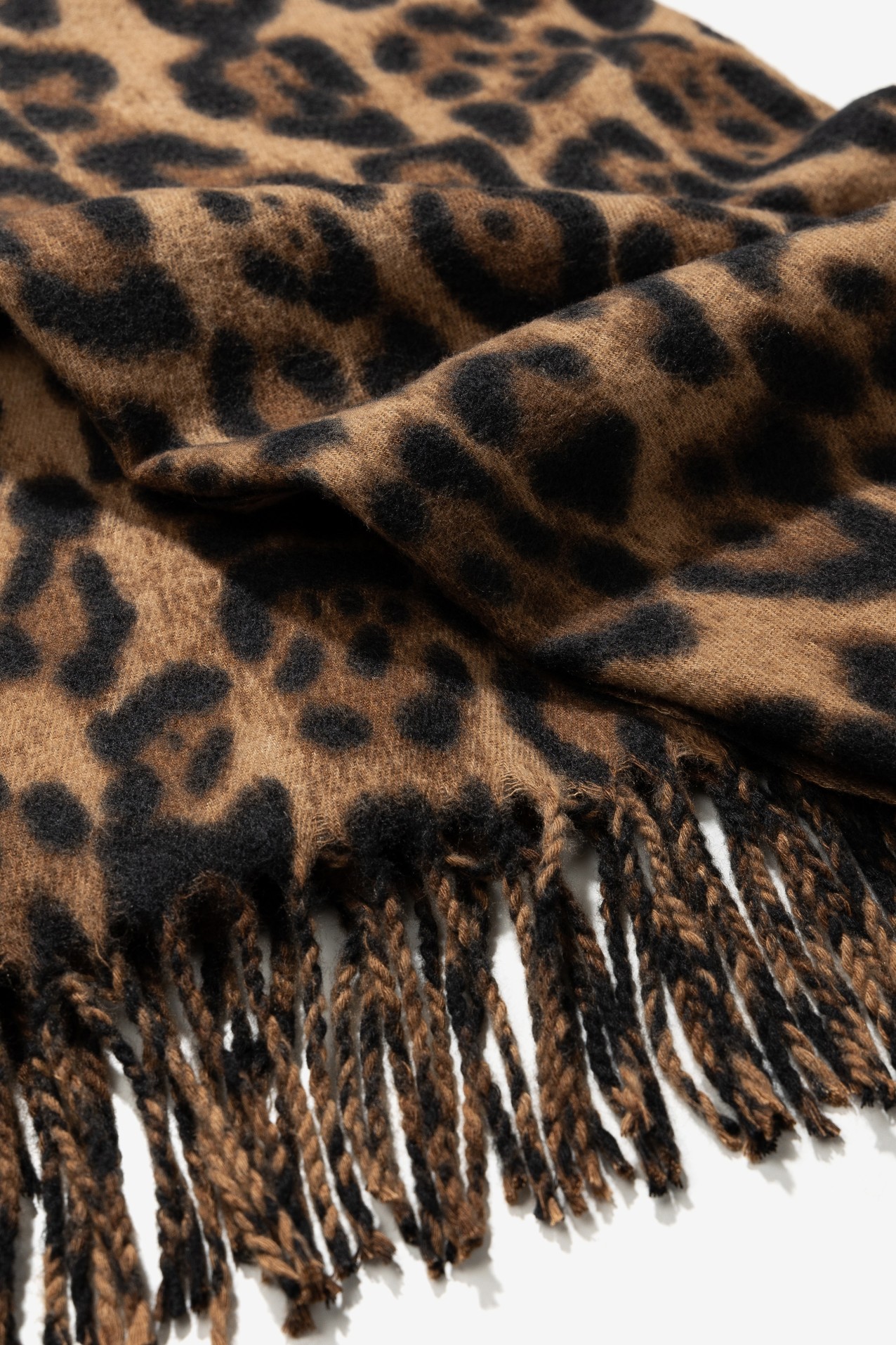 Cachecol com padr�o animal