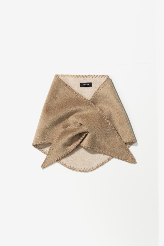 Bandana Bege Triangular