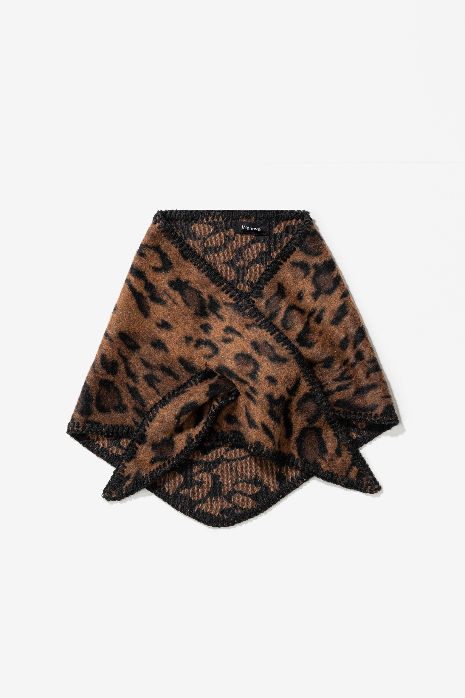 Brown Leopard Bandana