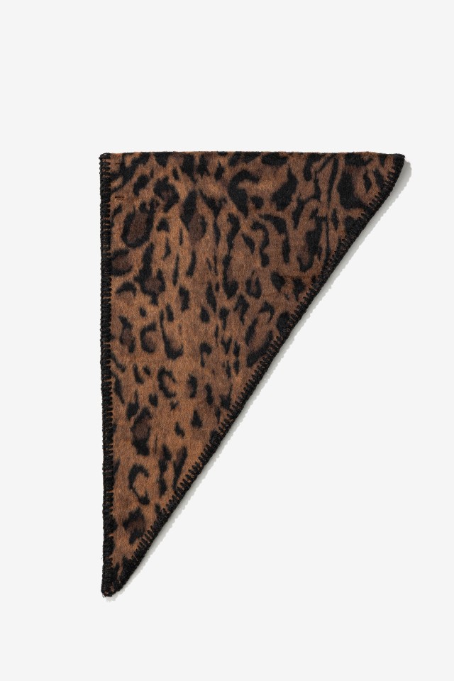 Brown Leopard Bandana Brown Leopard Bandana
