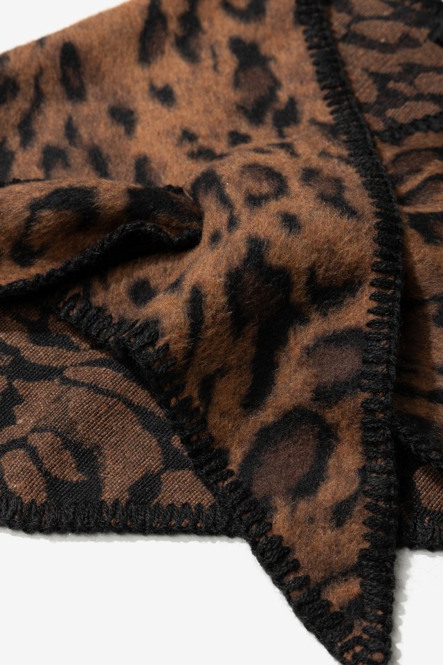 Brown Leopard Bandana Brown Leopard Bandana