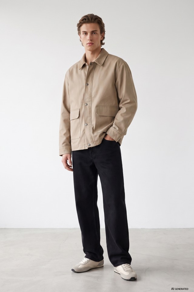 Beige Short Jacket Beige Short Jacket