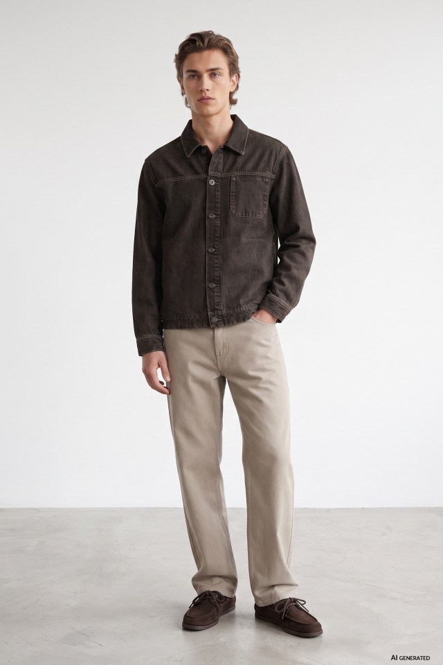 Relaxed Black Shirt Jacket Relaxed Black Shirt Jacket