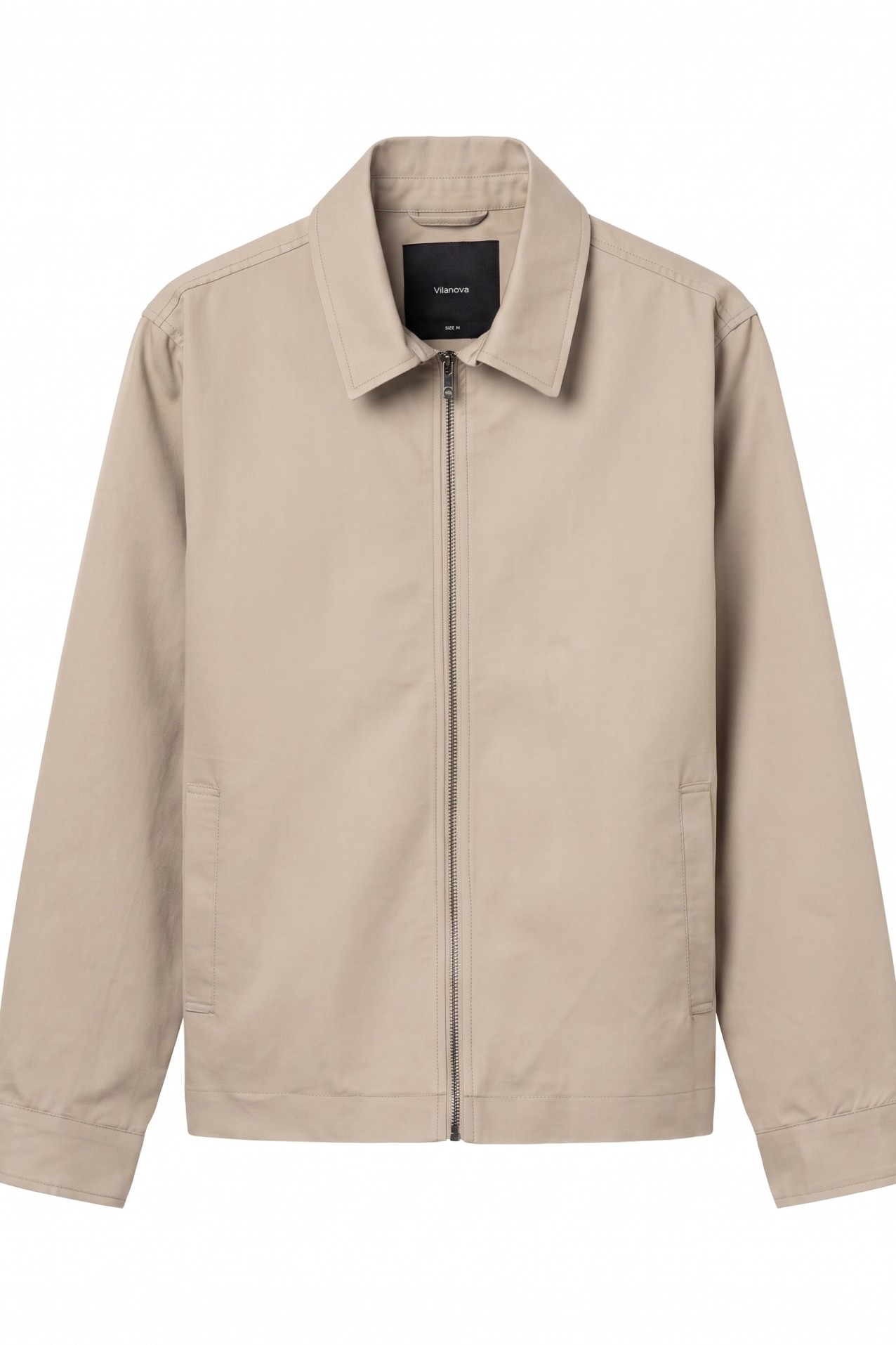 Beige Short Casual Jacket