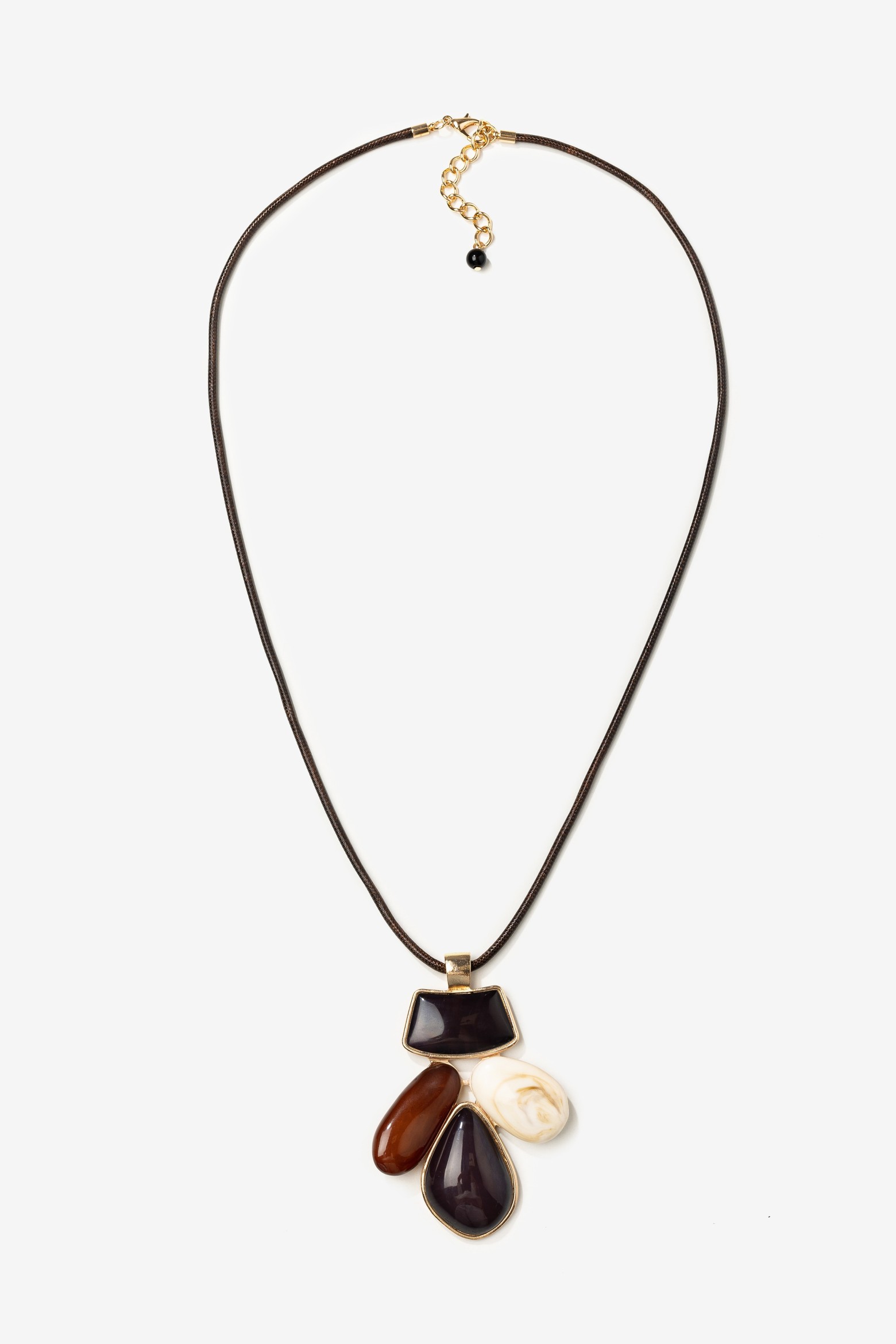 Gold Toned Pendant Necklace