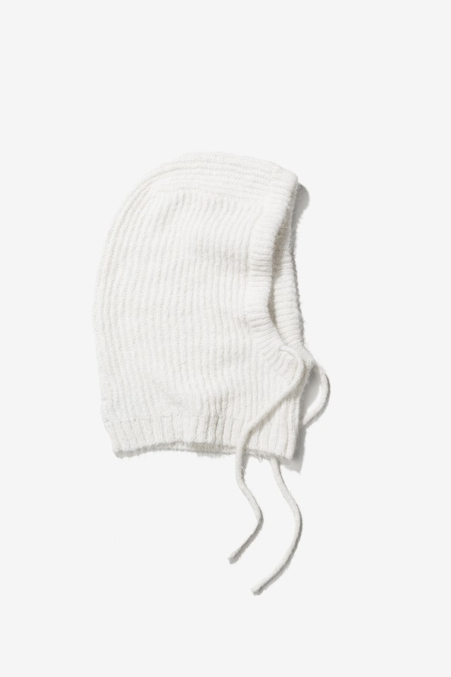 Raw White Knit Bonnet Raw White Knit Bonnet
