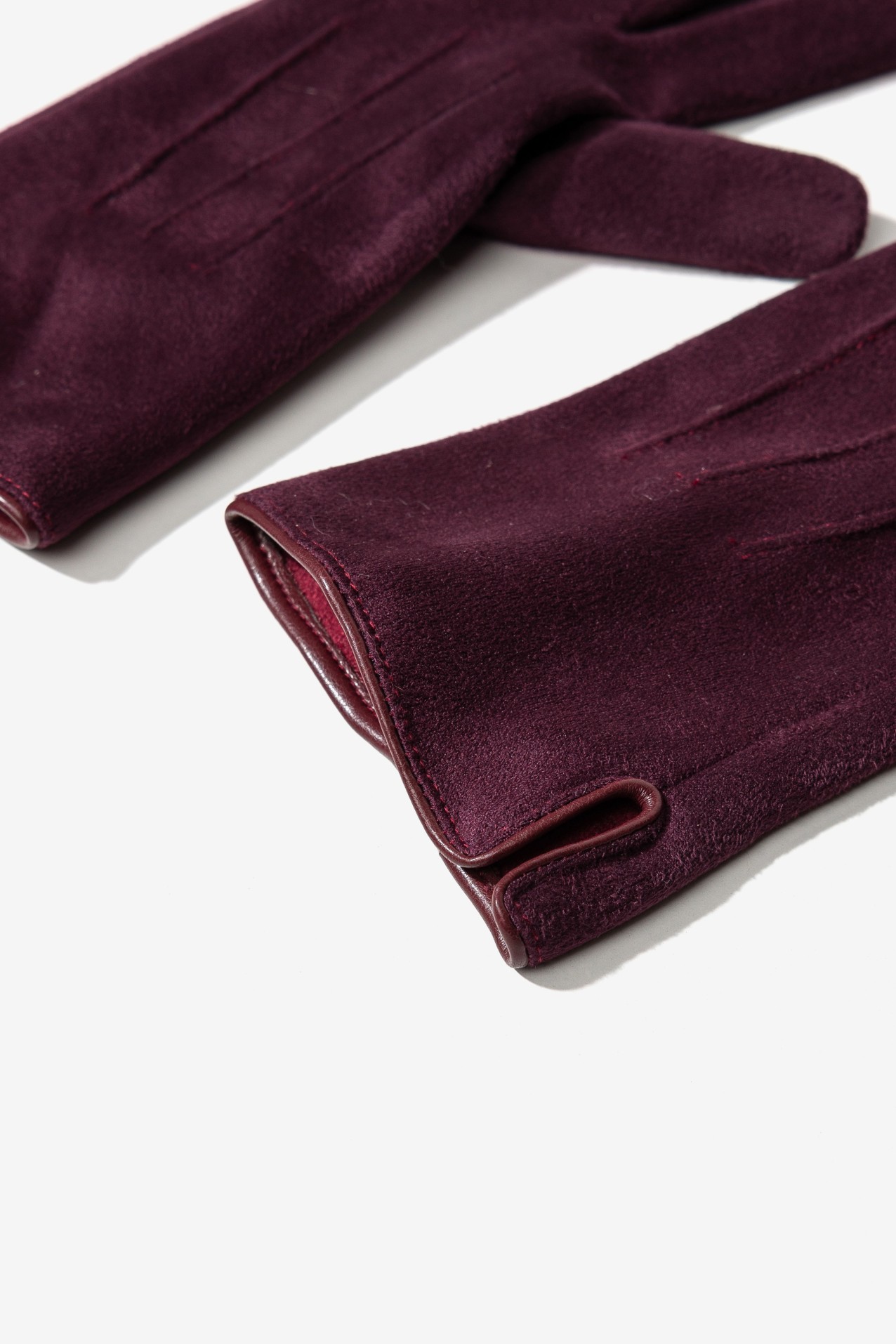 Burgundy Gloves