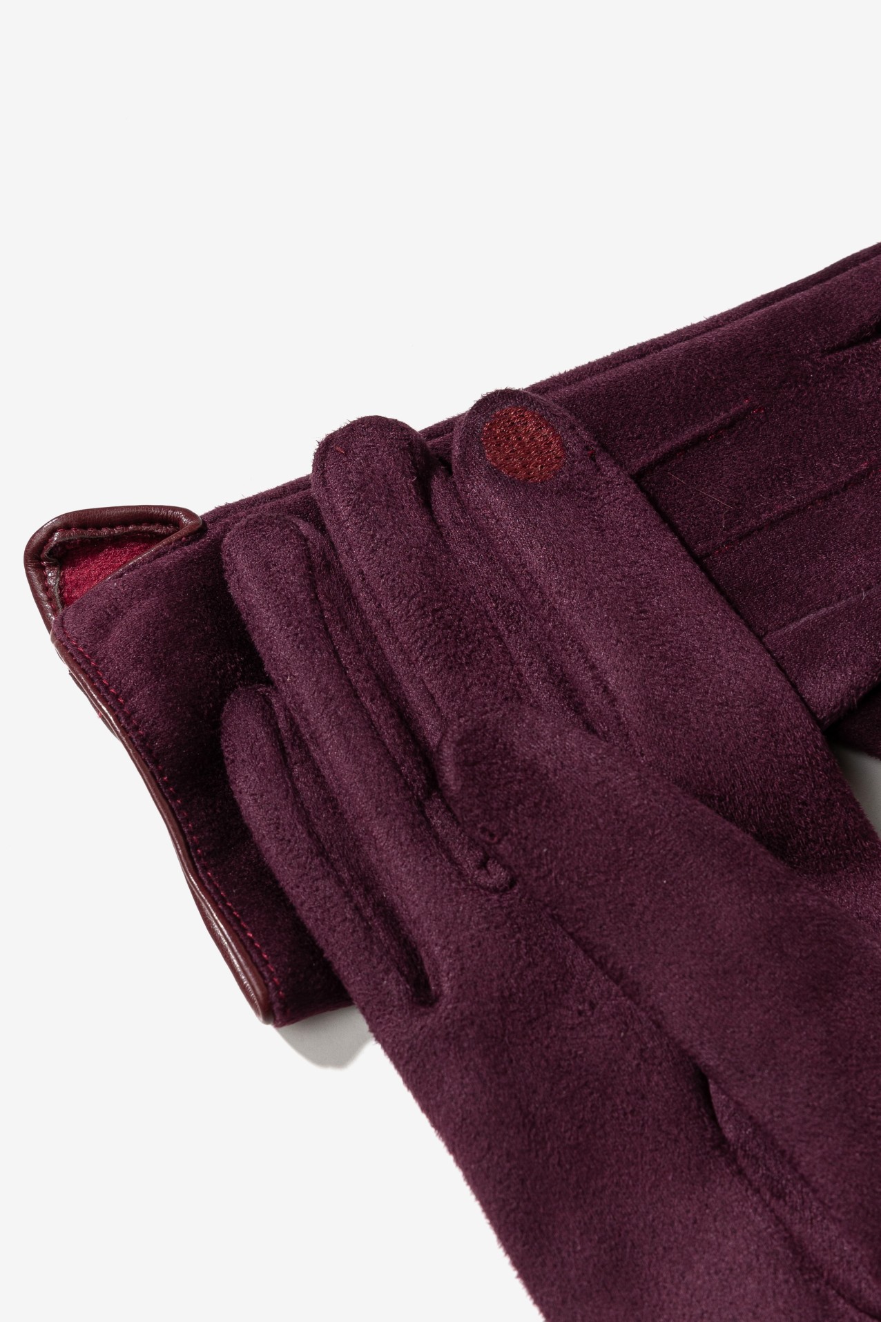 Burgundy Gloves