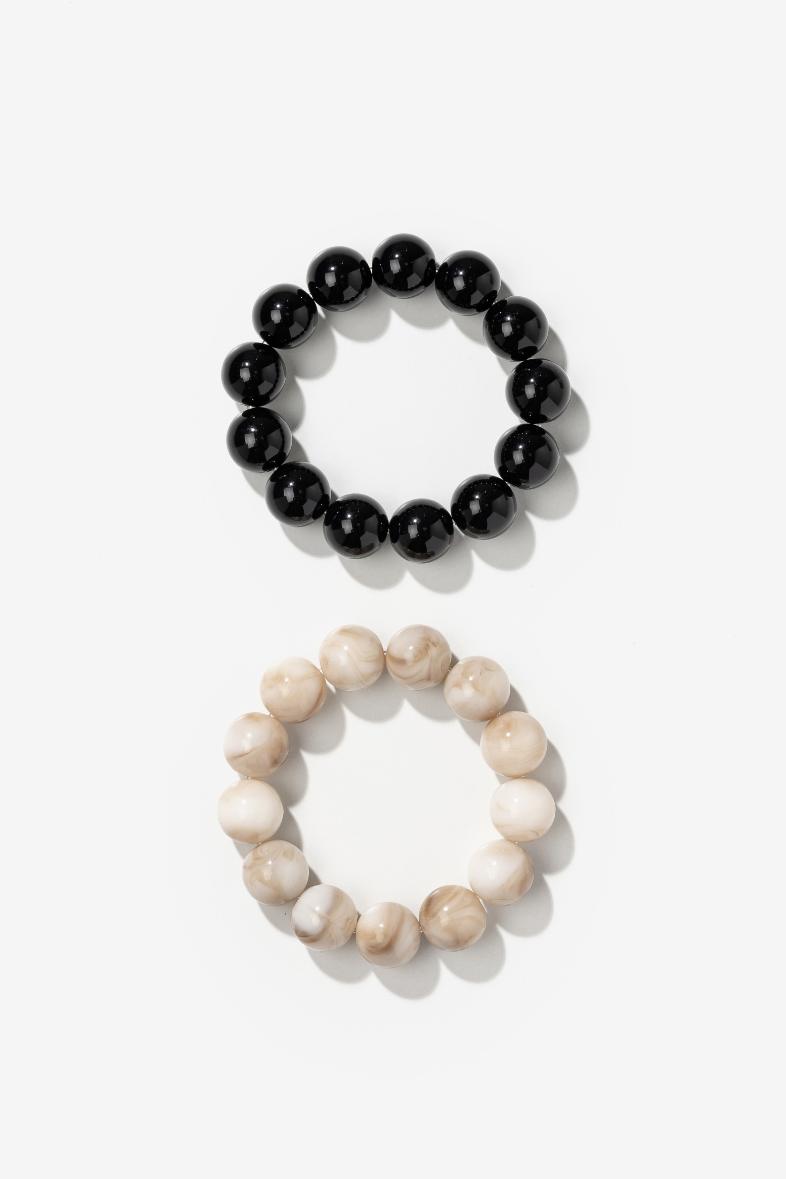 Chunky Bead Bracelet Set