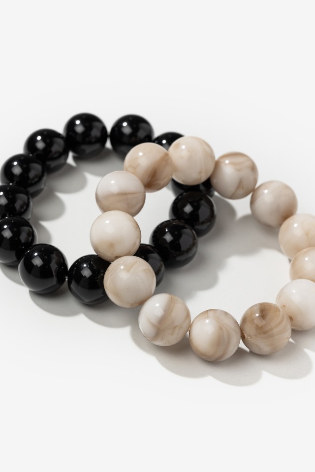 Chunky Bead Bracelet Set Chunky Bead Bracelet Set