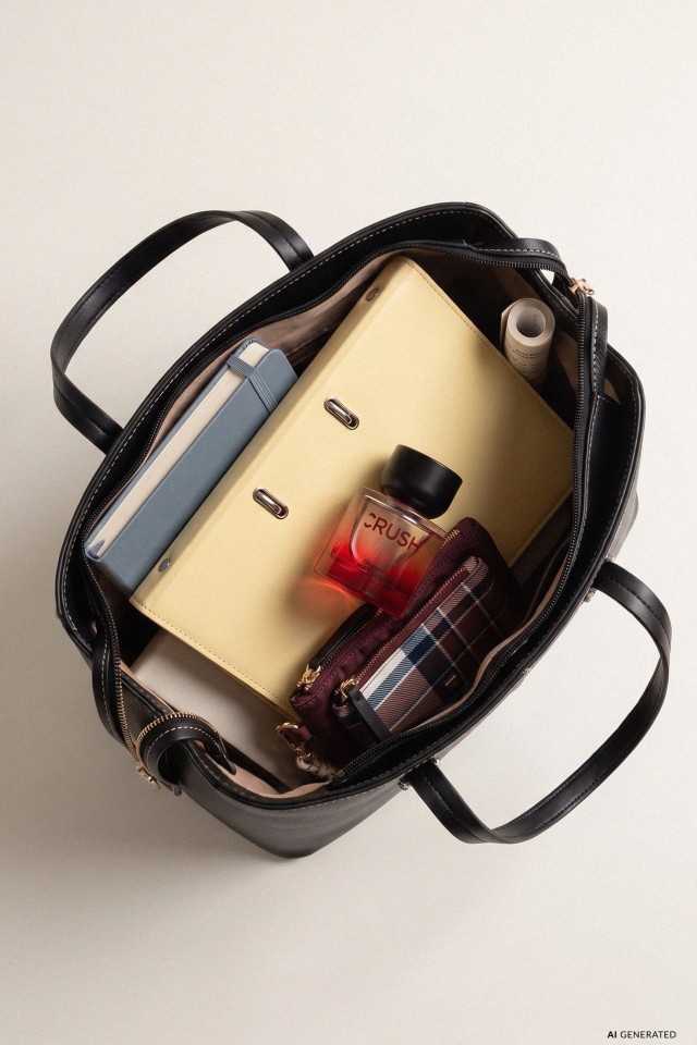 Black Structured Handbag Black Structured Handbag