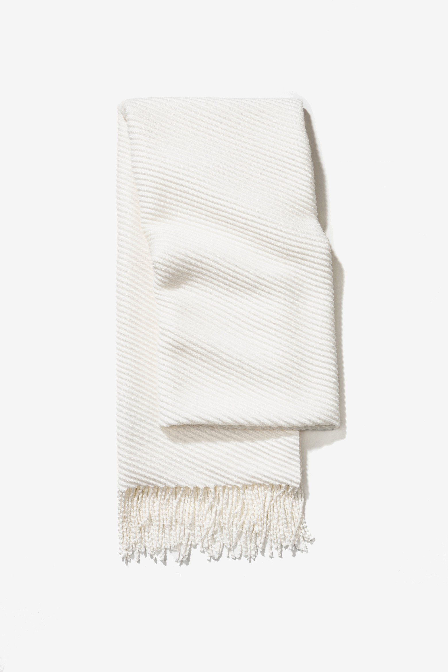 Pleated Rectangular Throw