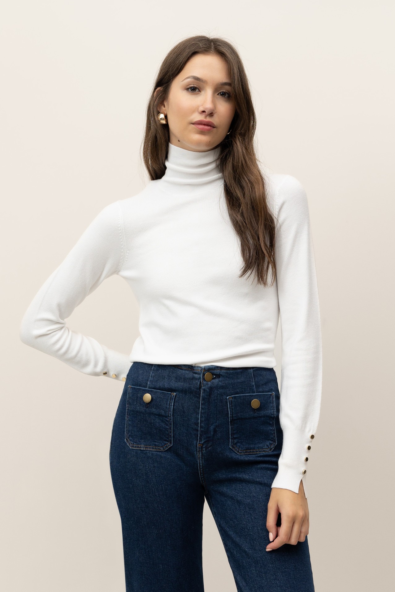 Slim Turtleneck Sweater