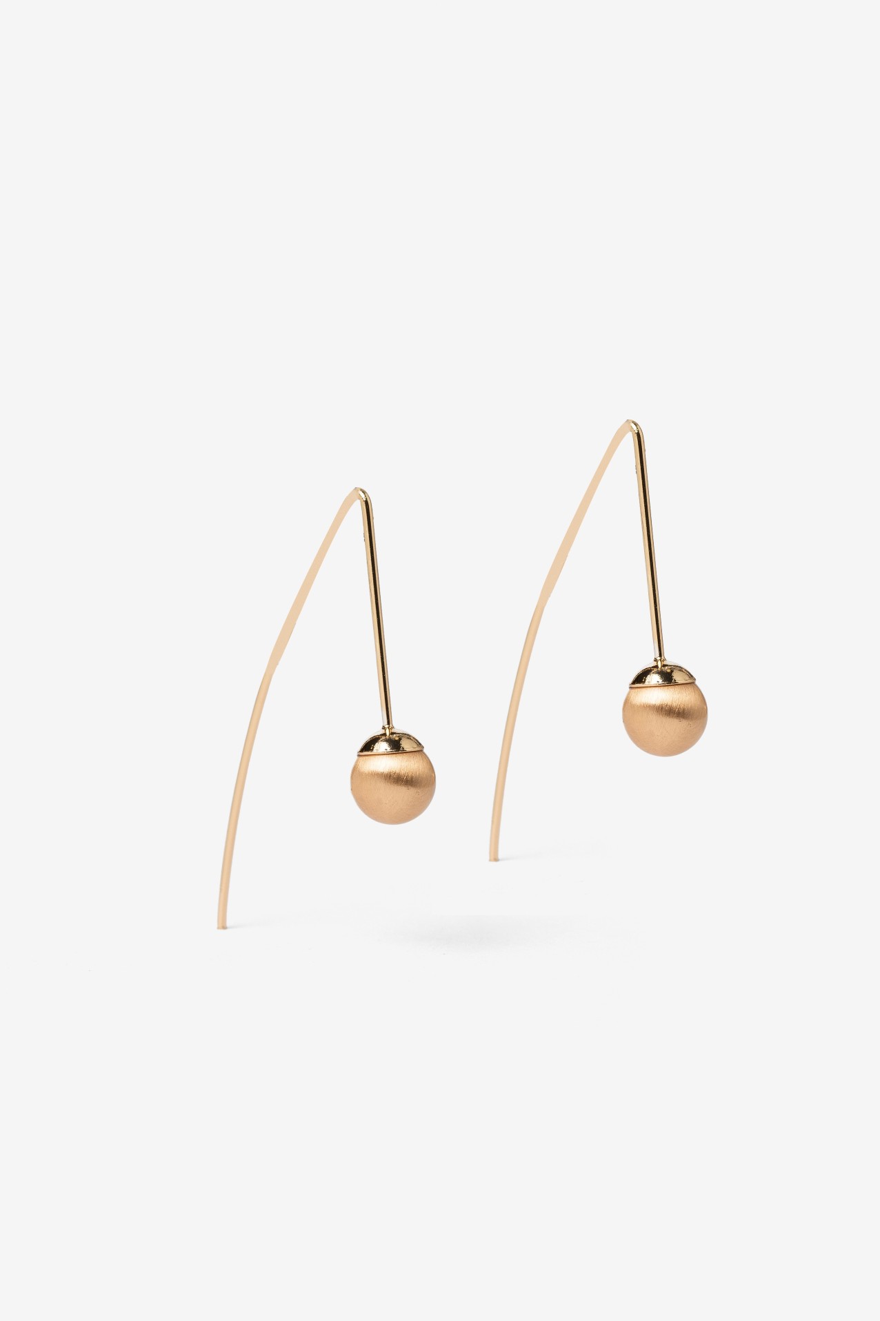 Minimal Gold-Tone Earrings