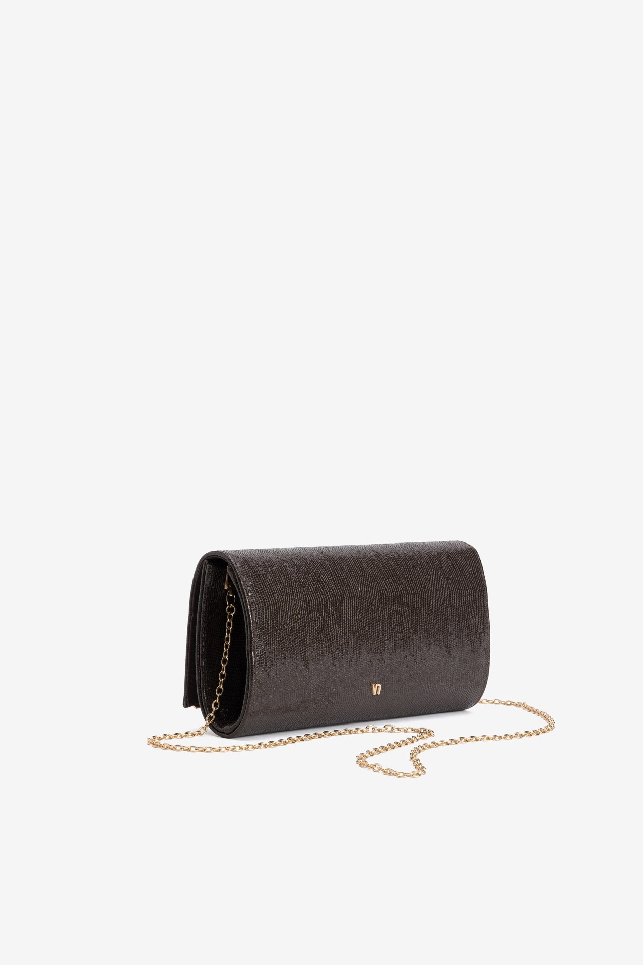 Brown Night Party Clutch