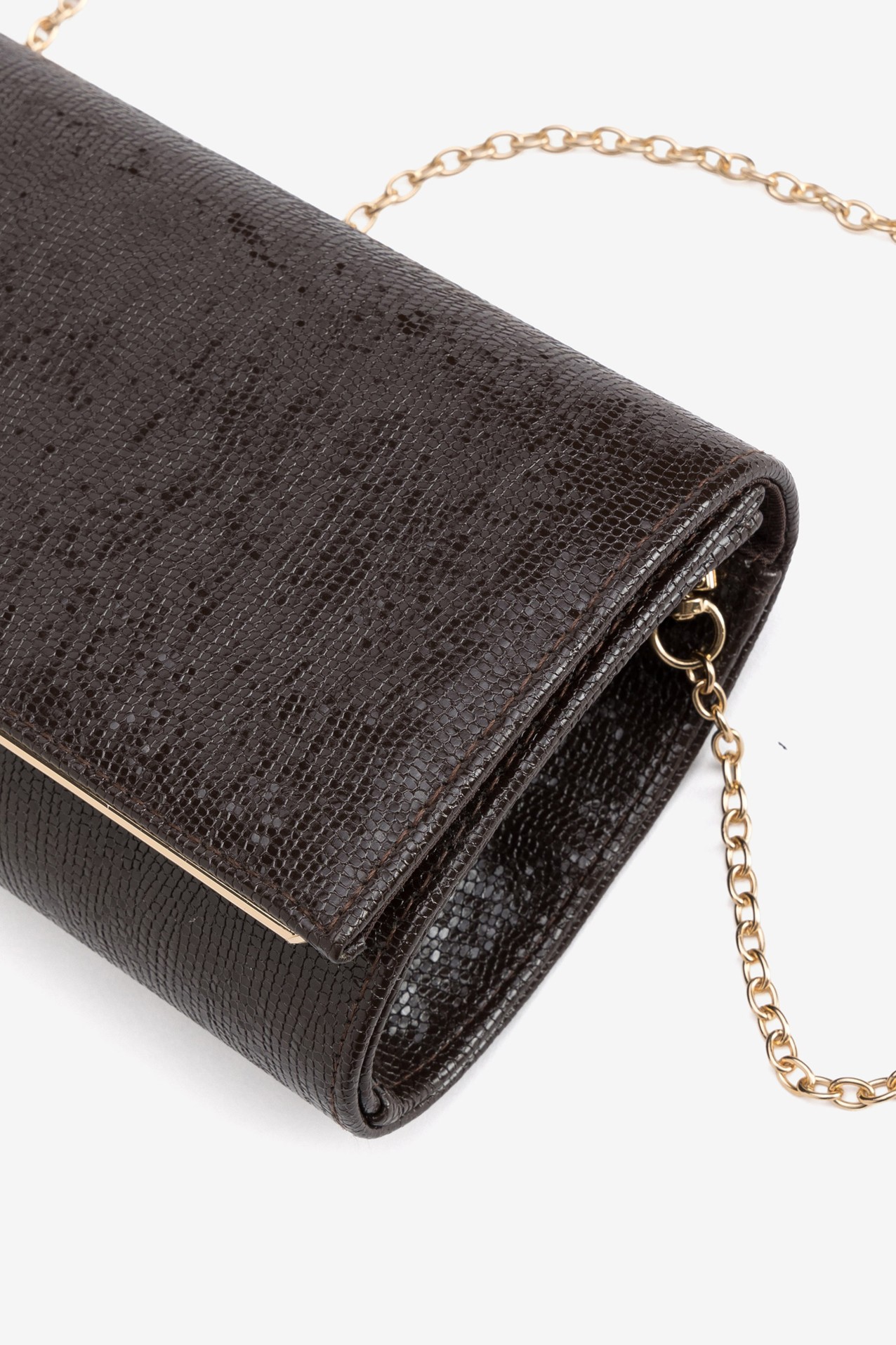 Brown Night Party Clutch