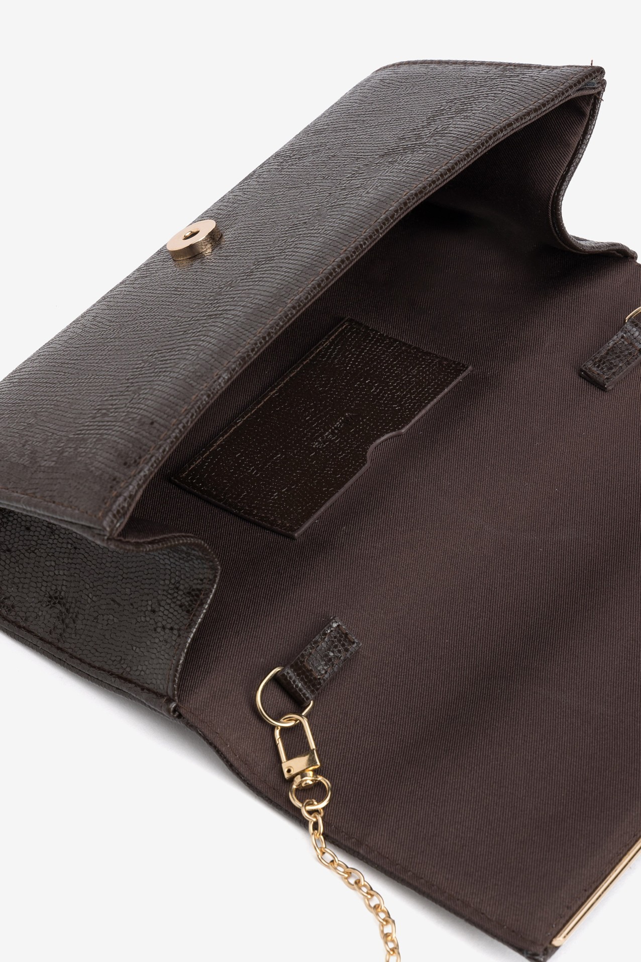 Brown Night Party Clutch
