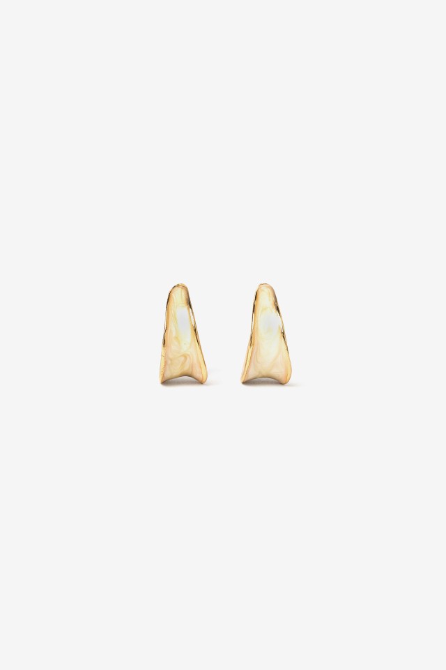Chunky Gold Hoop Earrings