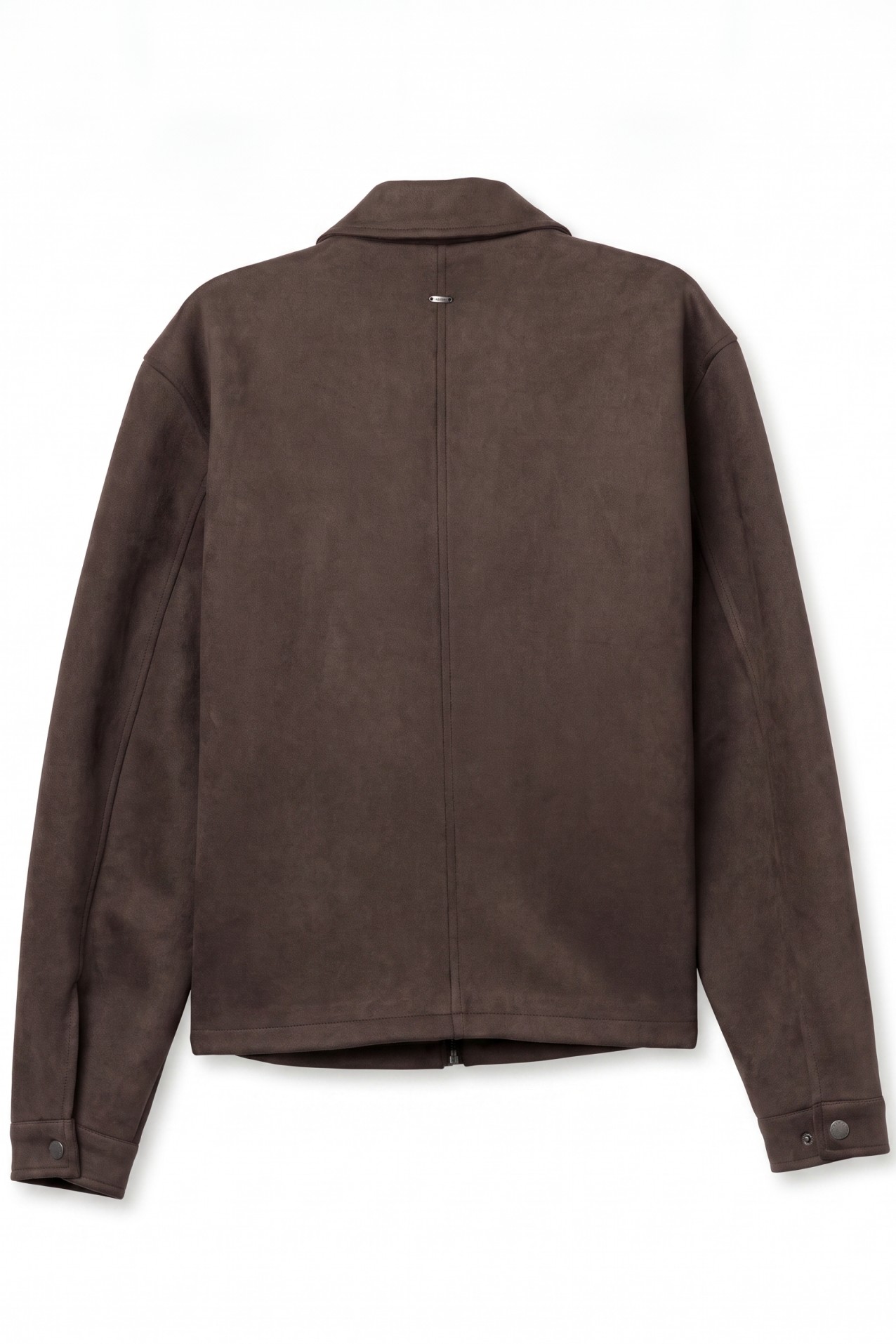 Short Brown Zip Jacket