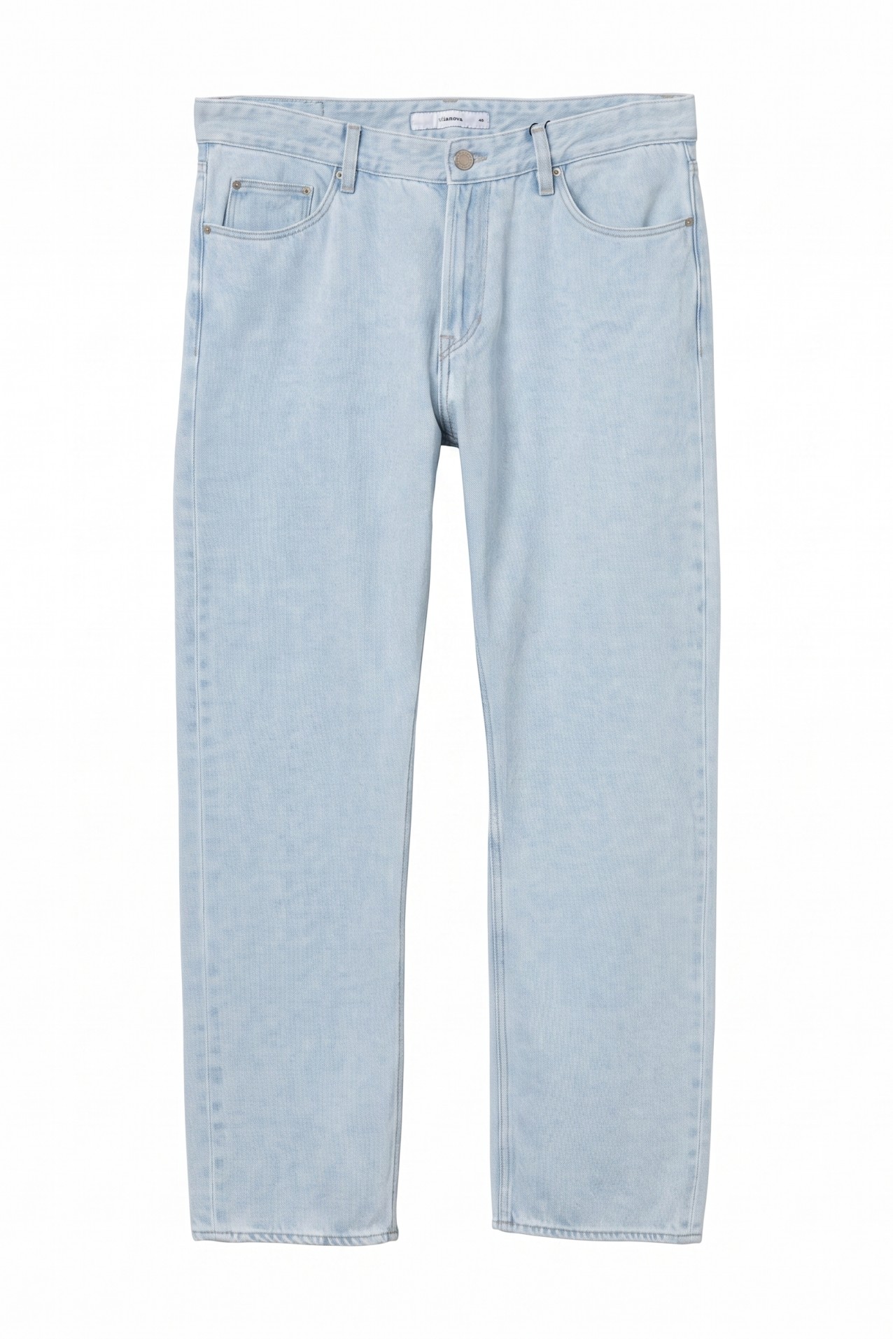 Light Blue Straight Jeans