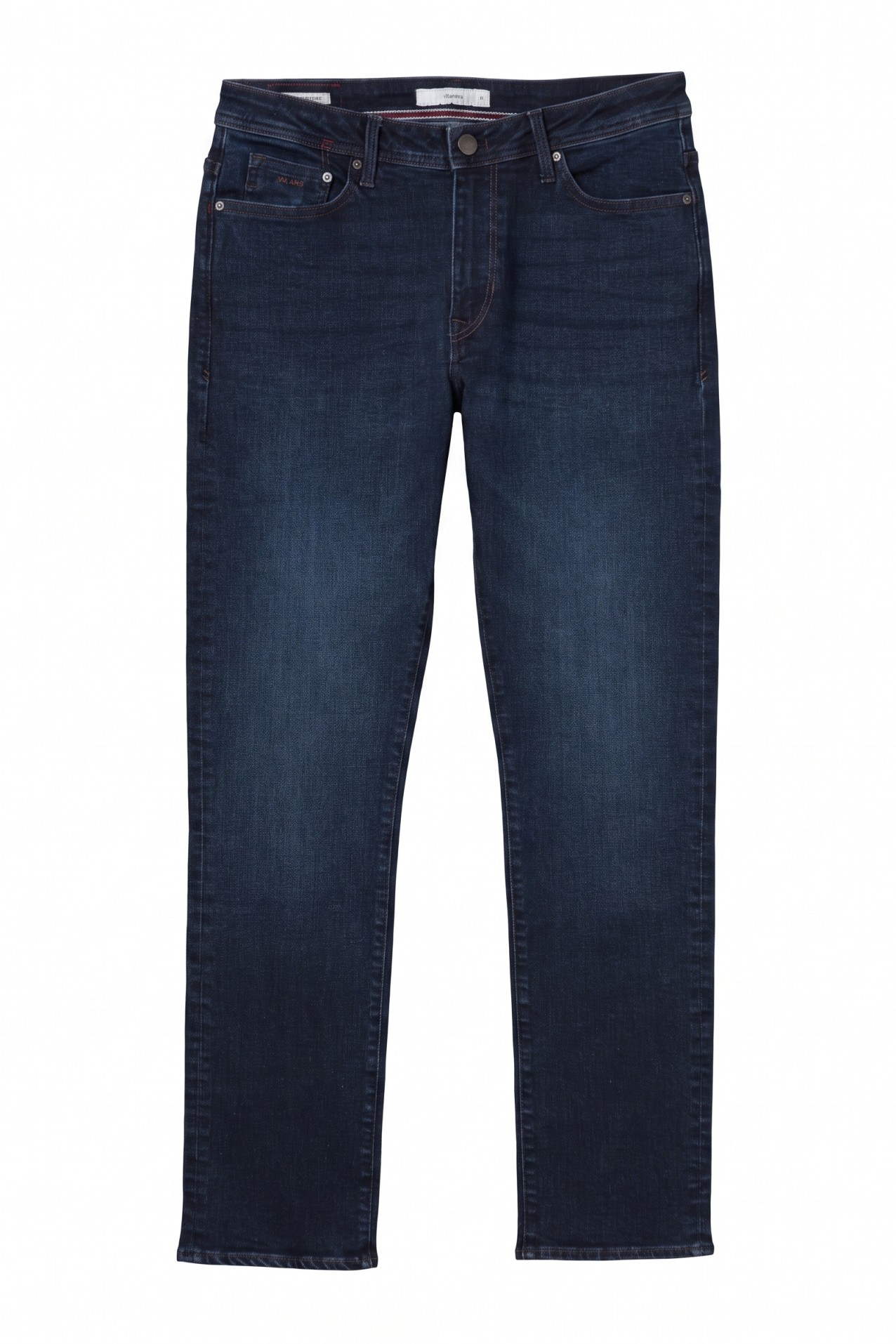 Dark Blue Straight Jeans