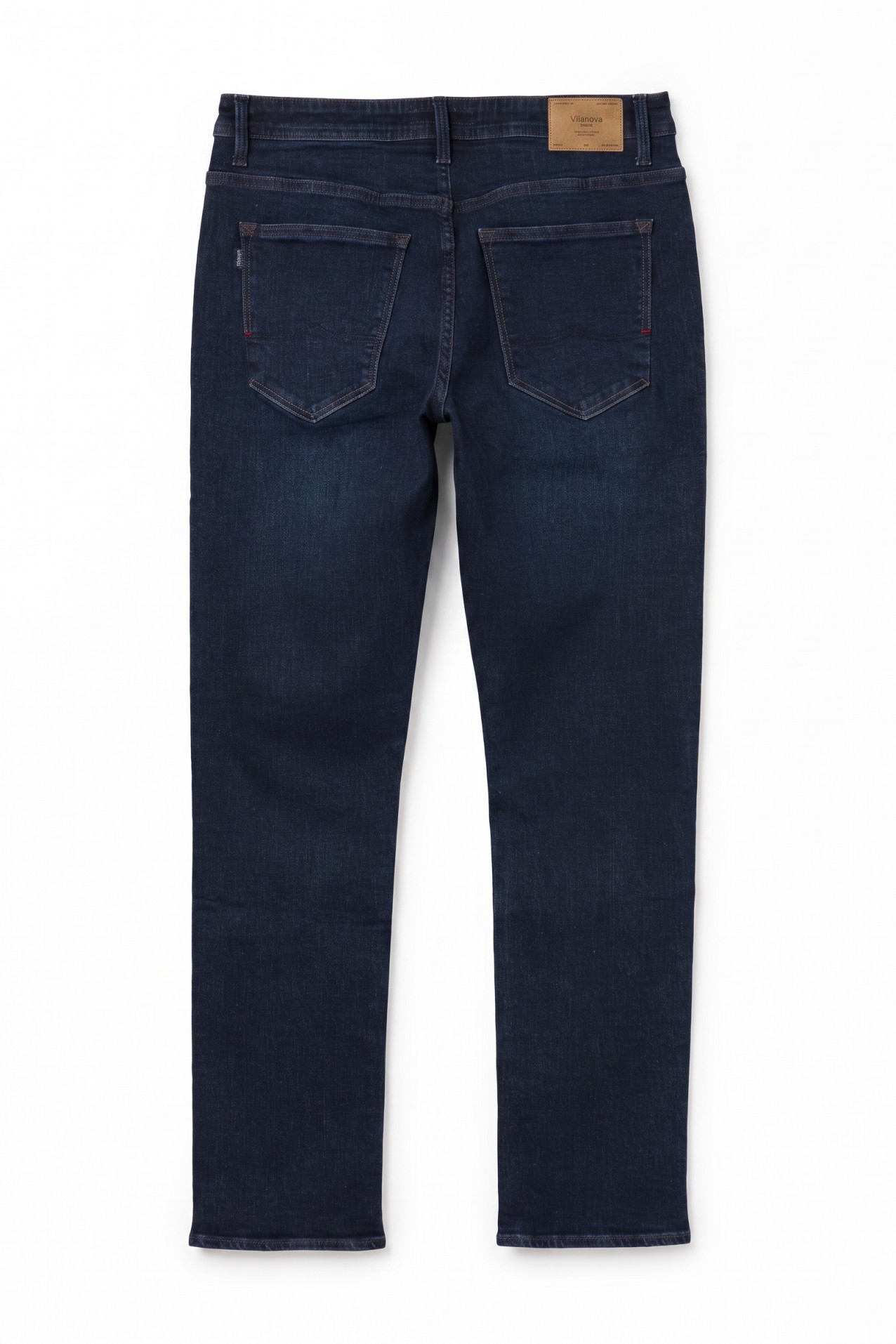 Dark Blue Straight Jeans