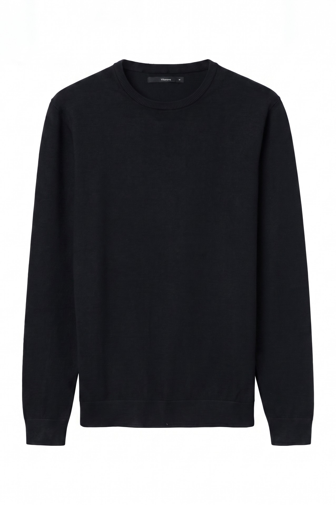 Navy Blue Knit Sweater