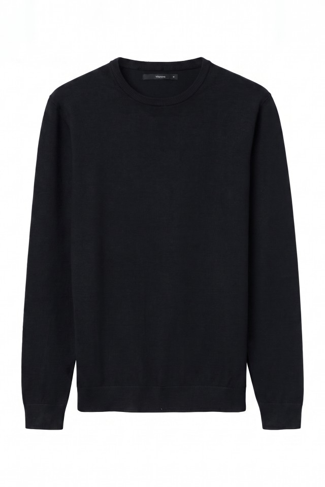 Navy Blue Knit Sweater Navy Blue Knit Sweater