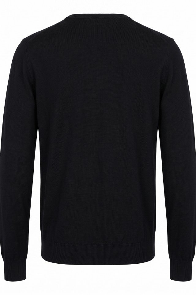 Navy Blue Knit Sweater Navy Blue Knit Sweater