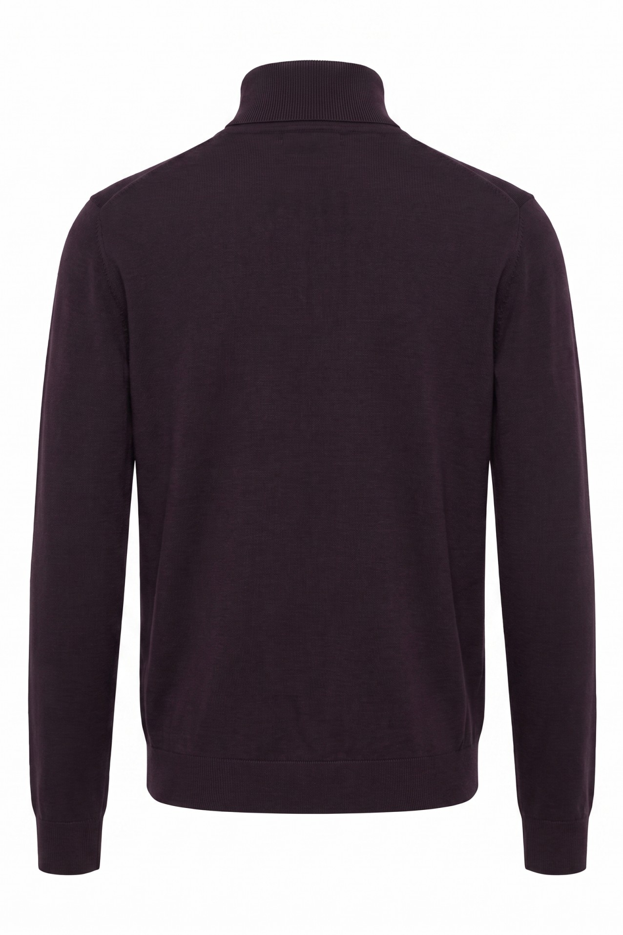 Dark Burgundy Turtleneck Sweater