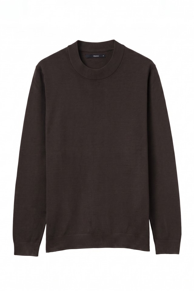 Dark Brown Knit Sweater Dark Brown Knit Sweater