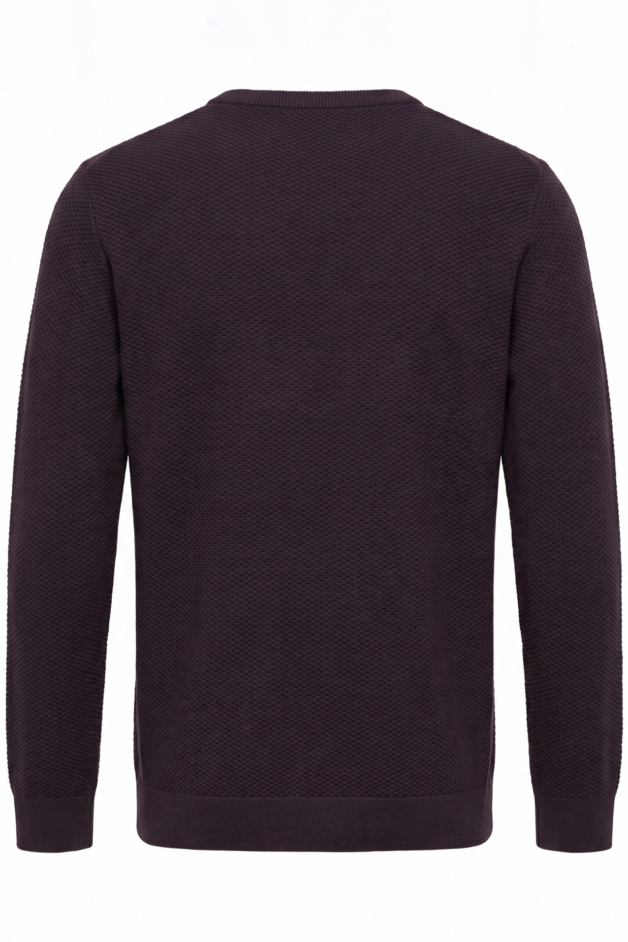 Jersey de punto granate