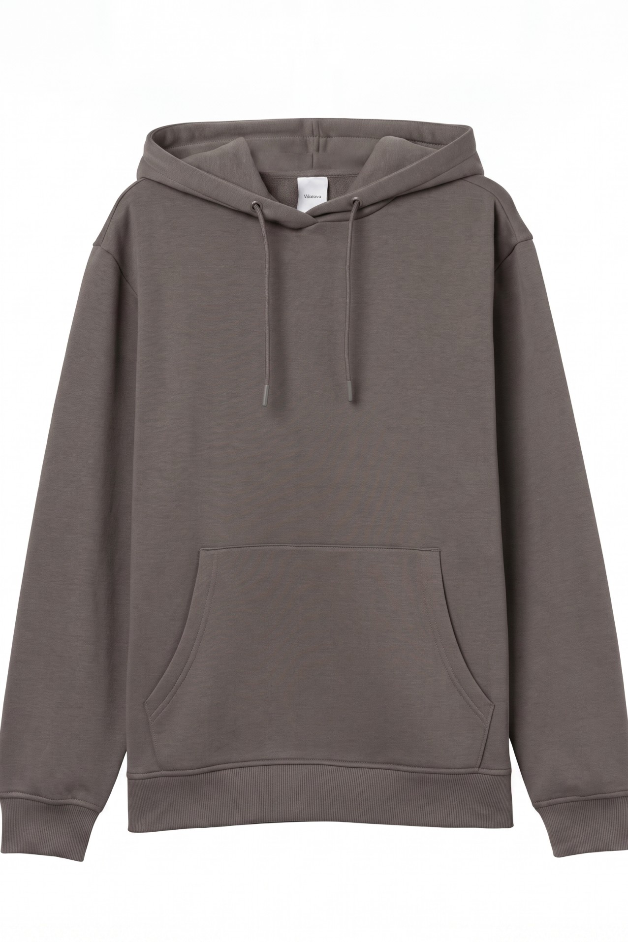 Brown Regular Fit Hoodie