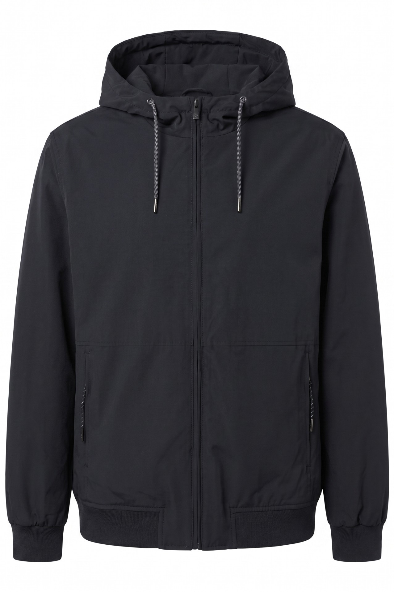 Dark Navy Hooded Jacket