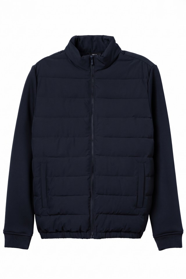 Navy Quilted Jacket Navy Quilted Jacket