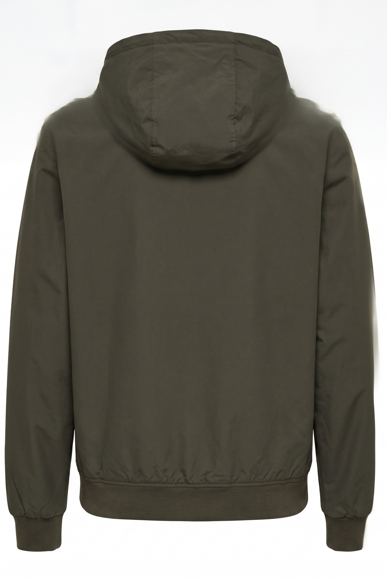 Dark Olive Hooded Jacket