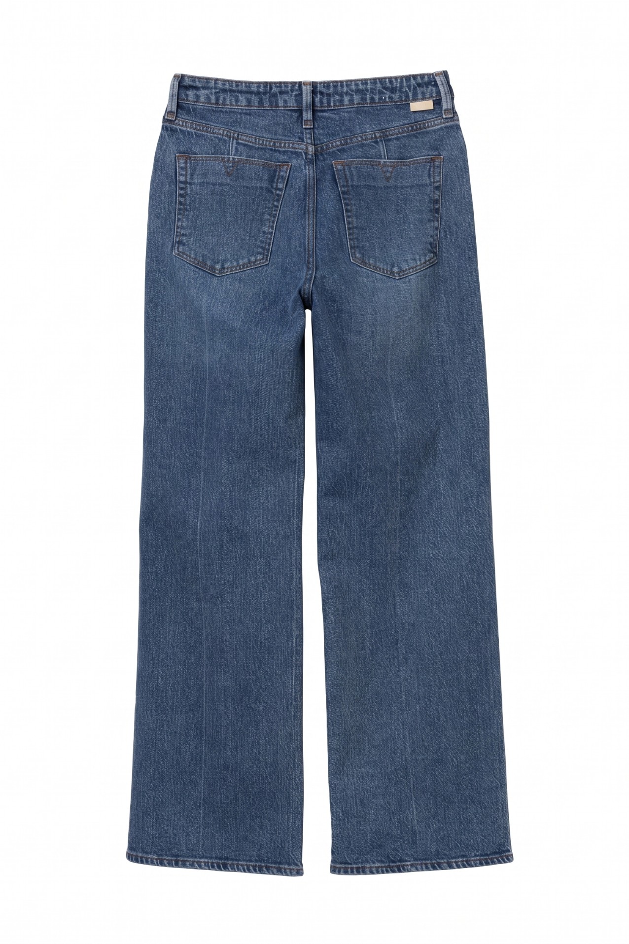 Straight Wide Leg Jeans
